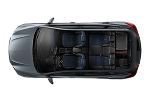 Tracker carro SUV com amplo espaço interno para dia a dia